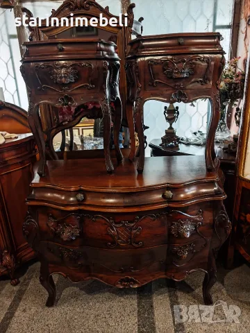 Италиански комплект Луи 15, снимка 6 - Шкафове - 56521269