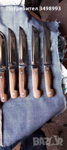 Ковани ножове от стомана 65г , снимка 2 - Други - 39637023