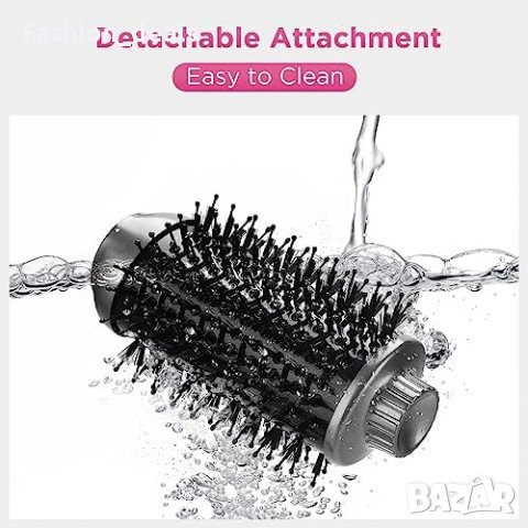 Нов комплект сешоар 4 в 1 стайлер с горещ въздух дифузер за коса жени прическа, снимка 9 - Сешоари - 42058549