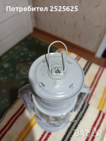 Стар български газен фенер, снимка 6 - Лампи за таван - 51307134