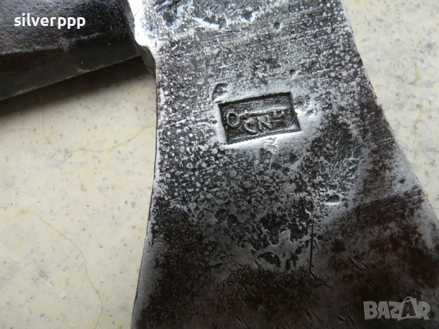  Стар немски топор - 575 , снимка 3 - Други ценни предмети - 50864820