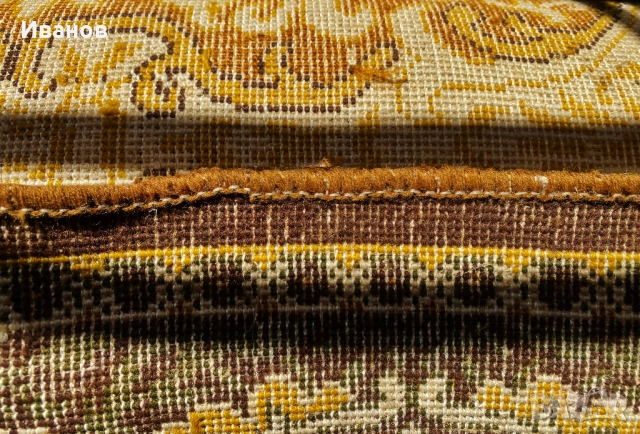 РАЗПРОДАЖБА  - 130€. 400х300 см. - Голям Сливенски Вълнен Персийски килим , снимка 7 - Килими - 51639202