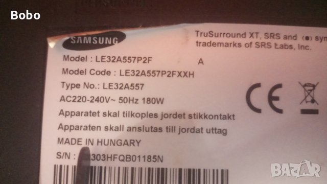 Power board BN44-00208А, снимка 4 - Части и Платки - 42909759