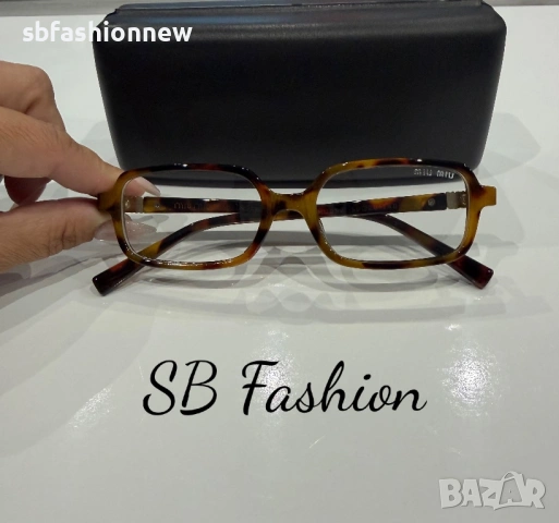 Miu Miu тигрови очила с лого, снимка 5 - Слънчеви и диоптрични очила - 53912387