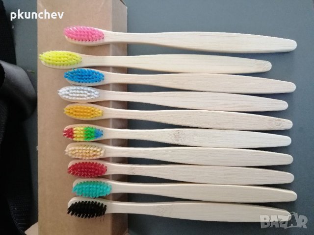 Четки за зъби с бамбукова дръжка. , снимка 4 - Други - 32080010