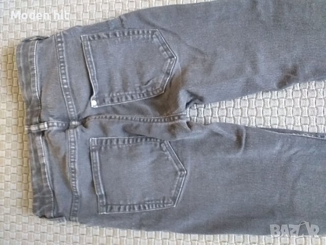 H&M Skinny Fit Jeans размер 146 см. /сиво-черни/, снимка 5 - Детски панталони и дънки - 42102462