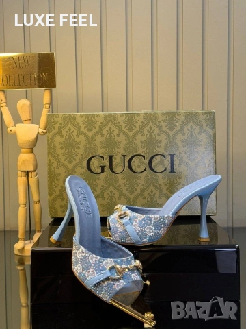 Gucci ⚜️Дамски Чехли, снимка 7 - Чехли - 54152316