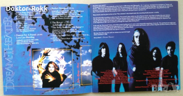 Dream Theater – A Change Of Seasons (CD) 1995, снимка 4 - CD дискове - 39813719