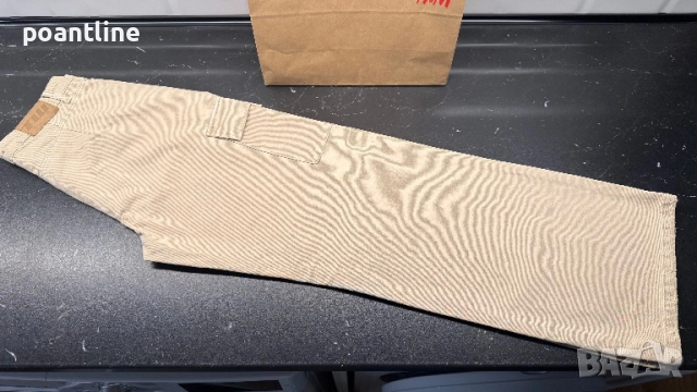 НОВО! Tally Weijl дънкови гащи широк крачол накъсан ефект, снимка 3 - Дънки - 51977689