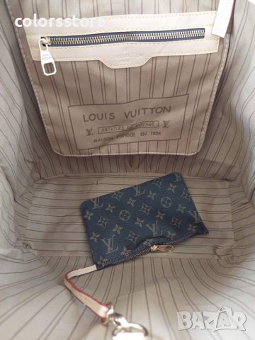 Луксозна нова чанта  Louis Vuitton Neverfull  код SG310P, снимка 4 - Чанти - 40720722