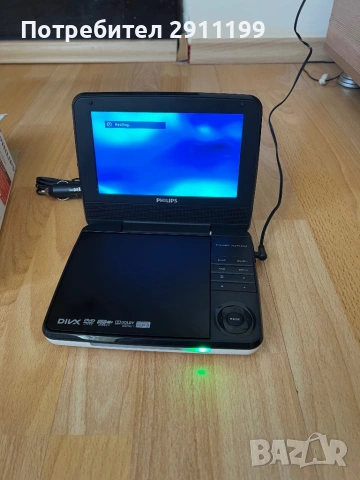 Преносим DVD / CD плеър Philips, снимка 2 - Плейъри, домашно кино, прожектори - 54244965