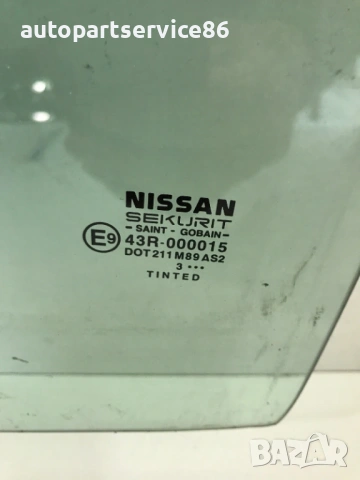 Стъкло на задната лява врата за Nissan Almera Tino (2001–2006) 43R-000015, снимка 2 - Части - 54364108