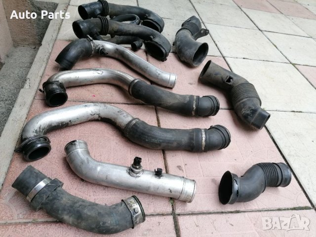 Маркучи Турбо BMW E60 E61 E63 E64 E65 E90 E91 E92 E93 БМВ Турбо пътища Турбо път Тръба кулер , снимка 4 - Части - 37182019