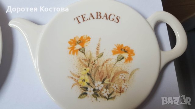 MARKS AND SPENCER красив комплект с полски цветя от Англия, снимка 11 - Антикварни и старинни предмети - 40581238