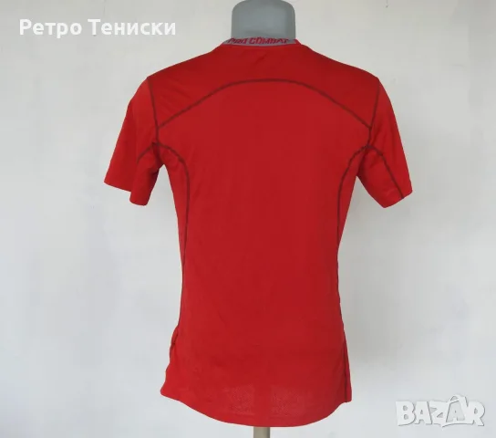 Тениска • тренировъчен модел • Nike • червено • размер S • Мъже, снимка 3 - Тениски - 56315011