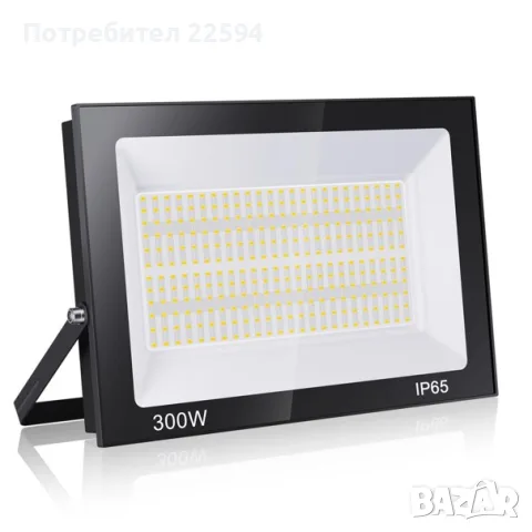 300 W външно LED осветление 30 000 LM IP65 супер ярко 6000 K студено бяло – 300 W