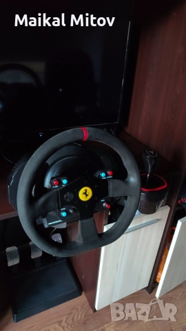 Trustmaster t300 ferari alcantara Ed+shifter TH8S 