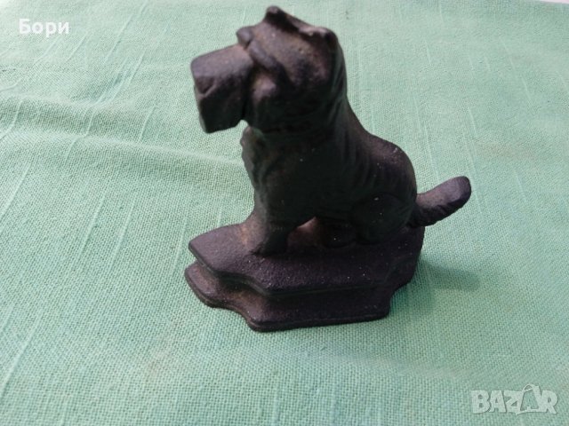 Чугунено куче за подпиране на врата, снимка 2 - Декорация за дома - 37137370