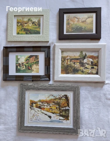 Картини, малки  - 6 броя