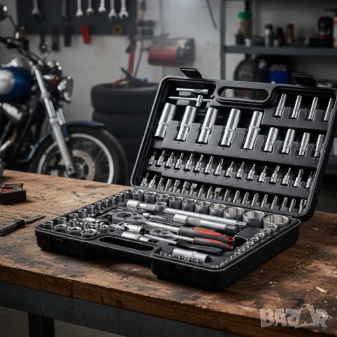 Куфар с инструменти 108 части - Гедоре