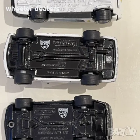 Метални колички Matchbox WORLD CLASS Mercedes 500 SEC, Ferrari Testarossa, Ferrari 308 GTB, Porsche, снимка 10 - Колекции - 50431402