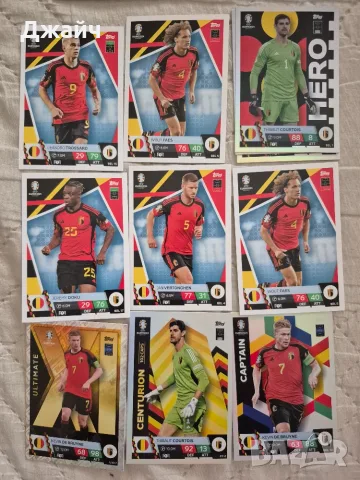 Match Attax EURO 2024, снимка 4 - Карти за игра - 56450050