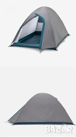Палатка QUECHUA MH 100 2 местна, снимка 5 - Палатки - 55876212