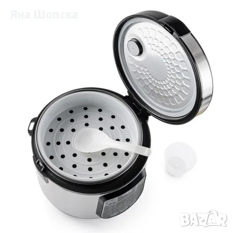 Мултикукър 5L 930W – 45 програми, LED дисплей, отложен старт, снимка 4 - Мултикукъри - 55787579