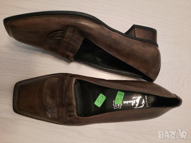 Bata ! Нови. Оригинал.  Естествена кожа , снимка 2 - Дамски ежедневни обувки - 30566127
