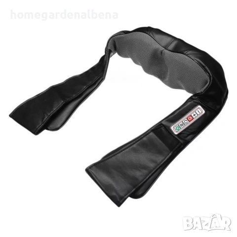 Безжичен 4D шиацу масажор с инфрачервено затопляне, 12 масажни точки, за врат и гръб, снимка 9 - Масажори - 54142598