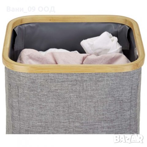 Кош за пране-бамбук и текстил, снимка 3 - Други - 38141538