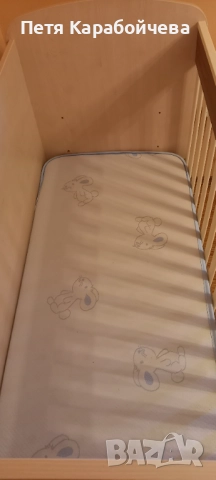 Детско/бебешко легло, снимка 3 - Бебешки легла и матраци - 52435375