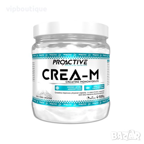 100% Чист Креатин Монохидрат Crea-M 500 грама