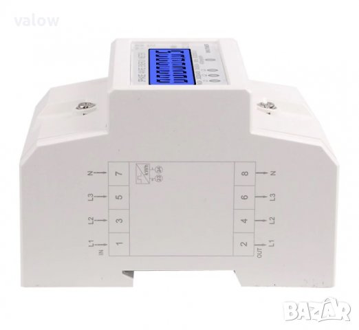 Трифазен електромер цифров 3 х 220 / 380V една тарифа, снимка 4 - Друга електроника - 39521867