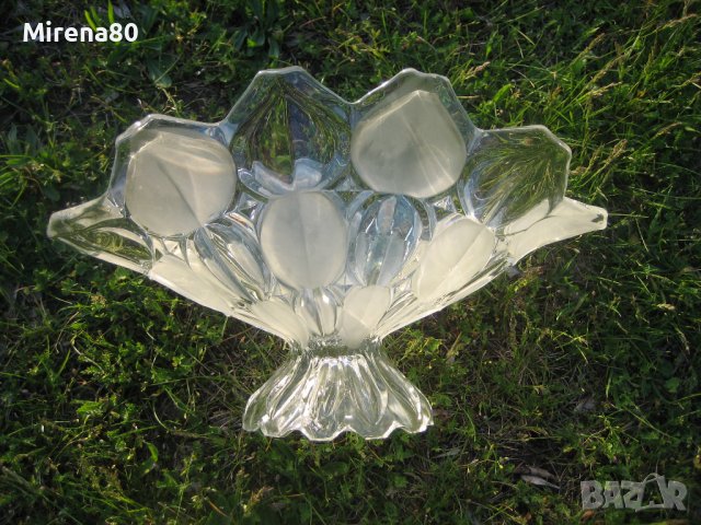 Огромна кристална фруктиера, снимка 3 - Други - 40671246