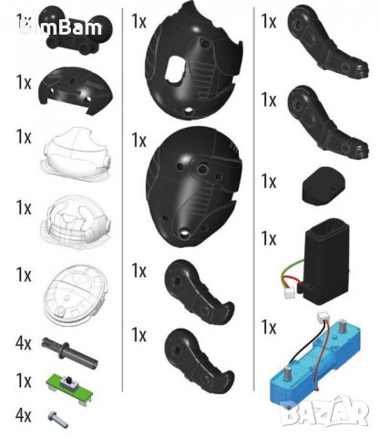 Търкалящ се робот панда  Science & Play - Rolling Bot / Clementoni, снимка 4 - Електрически играчки - 40082742