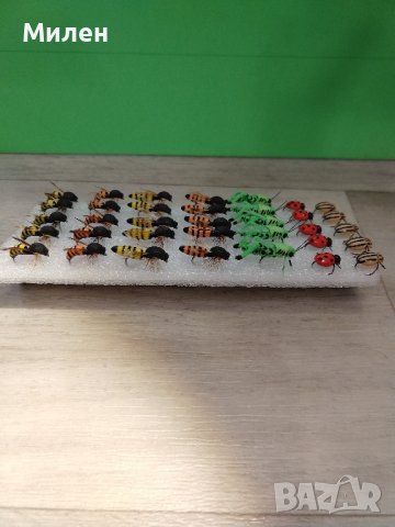 Мухи за кефал и пъстърва 