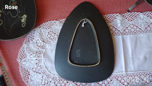 Чинии за стена художествена керамика Ruscha handarbeid , снимка 9 - Декорация за дома - 51138396