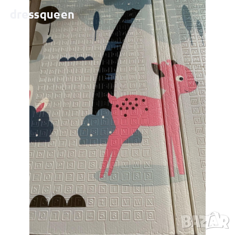 3885 Водоустойчива подложка за игра - сгъваемо шарено килимче, снимка 10 - Други - 44597787