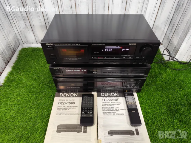 Denon DRM-710 + Denon TU-580RD + Denon DCD-1560 , снимка 5 - Декове - 49352573