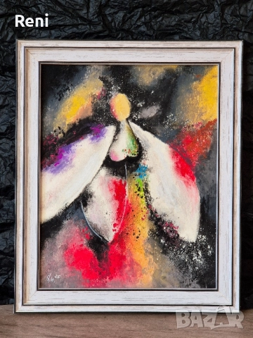 Пролет, картина оригинал, пастел