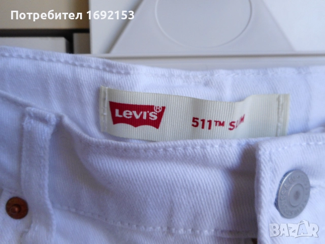 Levis Strauss къси панталони - 16 г, 176 см, снимка 6 - Къси панталони - 51860177