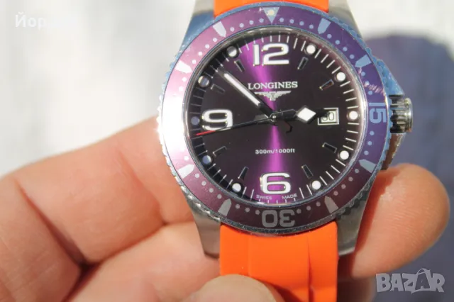 Швейцарски мъжки часовник ''Longines Hydro Conquest'', снимка 14 - Мъжки - 48521913