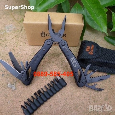 Мултитул Клещи Инструменти Gerber нож трион отверки битове инструмент