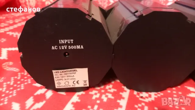 Цвето музика, цветомузика, диодна, триканална CONTROLLER LED LIGHTORGEL, снимка 14 - Други - 48419640