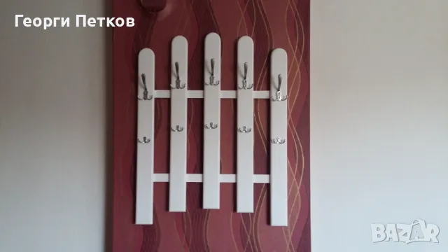 Петорна закачалка от чам -вис.93х72см, снимка 4 - Закачалки - 49321593
