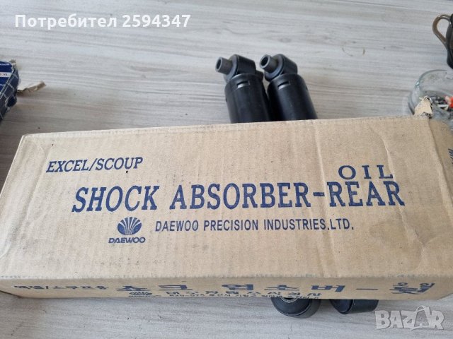 HYUNDAI EXCEL PONY SCOUPE 1.3-1.5CC до1995г АМОРТИСЙОРИ ЗАДНИ DAEWOO , снимка 2 - Части - 35478016