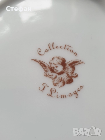 Порцеланова кутия Лимож, снимка 8 - Антикварни и старинни предмети - 52451703