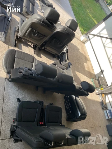 Черен рекаро салон от X5 Е70 6+1, снимка 10 - Автомобили и джипове - 50832413