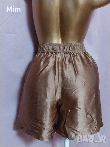 XS/S Silk Копринени мъжки шорти , снимка 4 - Бельо - 52702343